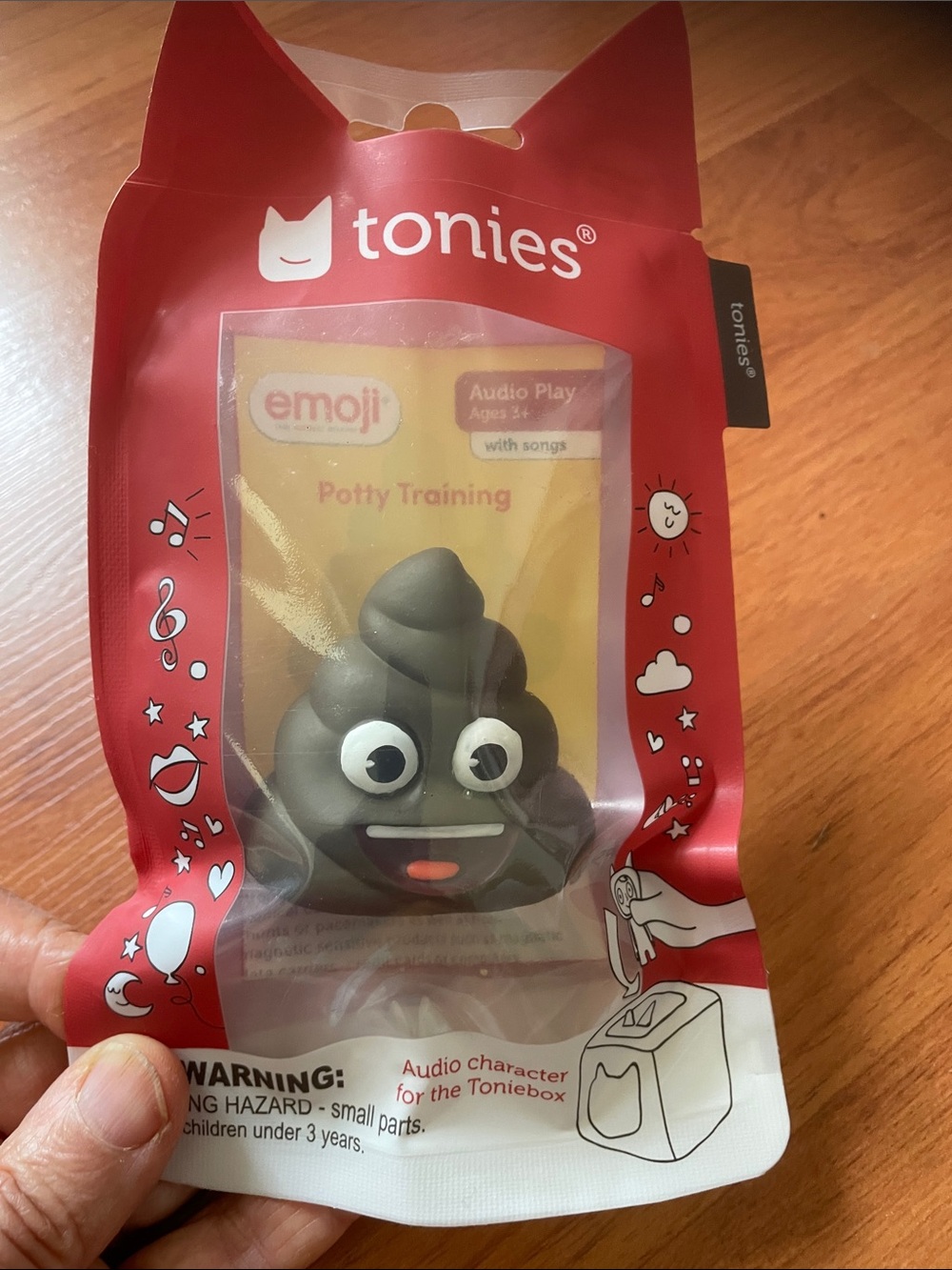Tonies Emoji Potty Training Audio Character - Brown